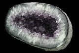 Wide, Purple Amethyst Geode - Uruguay #123775-3